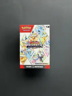 Pokemon TCG: S&V Prismatic Evolutions Booster Bundle (6pks) Factory Sealed - Image 1