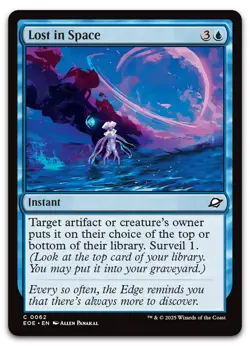 Lost In Space #62 (NM) Edge of Eternities EOE Magic MTG - Image 1
