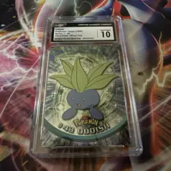 1999 Pokemon Topps CGC Mint 10 Oddish #43 - Image 1
