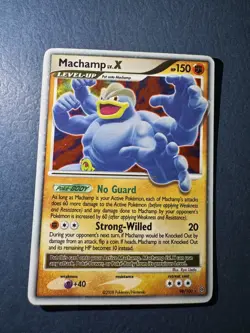 Pokemon TCG Machamp LV. X 98/100 Stormfront Holo - Image 1