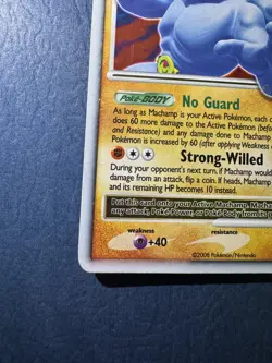 Pokemon TCG Machamp LV. X 98/100 Stormfront Holo - Image 3