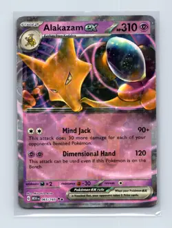 Alakazam ex 065/165 Double Rare 151 Pokemon Lightly Played - Image 1