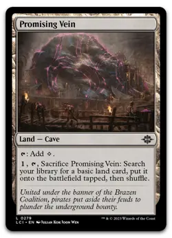 Promising Vein #279 (NM) Lost Caverns of Ixalan LCI Magic MTG - Image 1
