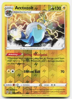Arctozolt Reverse Holo 066/189 Holo Rare Darkness Ablaze Pokemon Near Mint - Image 1