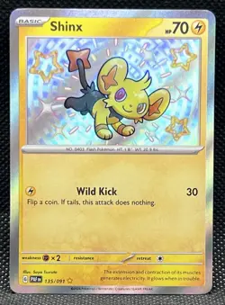 Pokemon TCG Shinx 135/91 Paldean Fates - Image 1