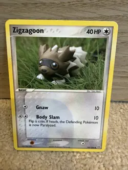 Zigzagoon 74/106 Common Emerald Pokemon NM/LP - Image 1