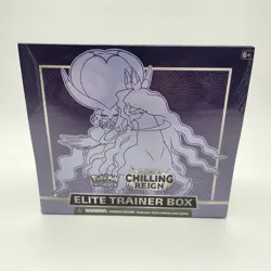 Pokemon Sword & Shield Chilling Reign ETB Shadow Rider Calyrex TEAR DISCOUNT - Image 1