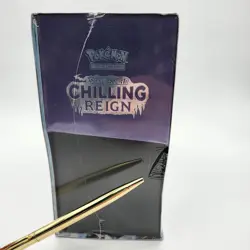 Pokemon Sword & Shield Chilling Reign ETB Shadow Rider Calyrex TEAR DISCOUNT - Image 3