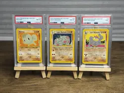 Pokemon PSA 8 & 9 Machop Machoke Machamp - 73 49 25/105 Neo Destiny - SEQUENTIAL - Image 1