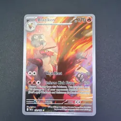 Pokemon TCG | 192/182 | Blaziken | Illustration Rare | Destined Rivals - Image 1