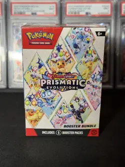 Pokemon TCG Scarlet & Violet Prismatic Evolutions Booster Bundle Sealed - Image 1