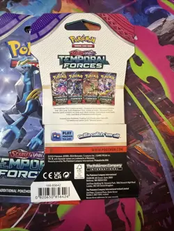 Pokemon TCG Scarlet and Violet Temporal Forces Sleeved Booster Pack (LOT OF 10) - Image 4