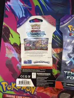 Pokemon TCG Scarlet and Violet Temporal Forces Sleeved Booster Pack (LOT OF 10) - Image 5