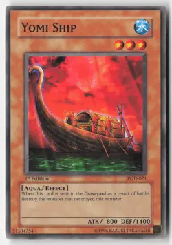 Yugioh - Yomi Ship PGD-071 1st Edition - Pharaonic Guardian - Image 1