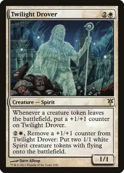 Twilight Drover Sorin vs. Tibalt HEAVILY PLD White Rare MAGIC MTG CARD ABUGames - Image 1