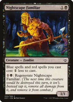 Nightscape Familiar Archenemy: Nicol Bolas NM Black Common MAGIC CARD ABUGames - Image 1