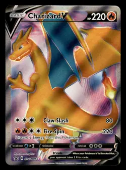 Charizard V SWSH050 Ultra Rare Black Star Promo Set Pokemon Card - Image 1
