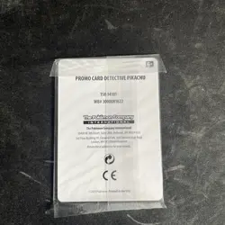Pokemon TCG Detective Pikachu SM190 Promo Card Sealed - Image 2