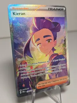 Kieran Pokemon Card Prismatic Evolutions 174 Trainer - Image 2