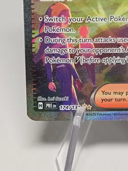 Kieran Pokemon Card Prismatic Evolutions 174 Trainer - Image 3