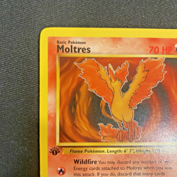 Moltres 1st Edition 27/62 Fossil Regular LP - Lightly Played Pokemon Card - Image 2