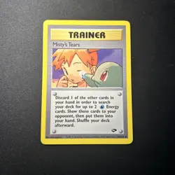 Misty's Tears Gym Challenge 118/132 Uncommon Vintage Pokemon TCG Card NM (A) - Image 1