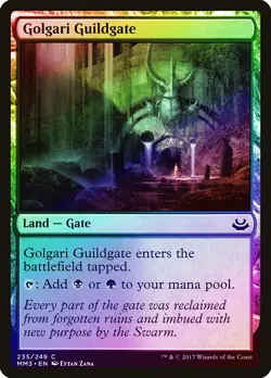 Golgari Guildgate FOIL Modern Masters 2017 PLD Land Common MTG CARD ABUGames - Image 1