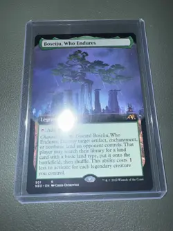 Boseiju, Who Endures (Extended Art) Kamigawa: Neon Dynasty Regular Pack Fresh - Image 1