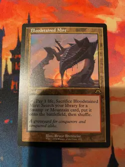 MTG Modern Horizons 3 Bloodstained Mire Retro Frame - Image 1