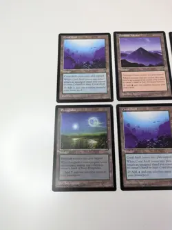 Vintage Magic the Gathering Land Visions Card Bundle - Image 2