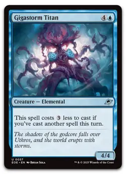 Gigastorm Titan #57 (NM) Edge of Eternities EOE Magic MTG - Image 1