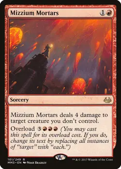 Mizzium Mortars Modern Masters 2017 NM Red Rare MAGIC GATHERING CARD ABUGames - Image 1