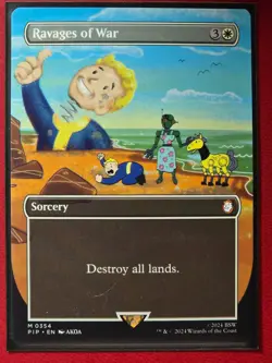Ravages of War (Borderless) Universes Beyond: Fallout | Regular | NM - Image 1