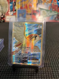 Pokemon TCG Pidgeot EX 104/108 Evolutions Full Art Ultra Rare Holo 170HP - Image 1