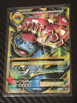Pokemon TCG M Venusaur EX Full Art Holo Ultra Rare #100/108 XY Evolutions NM/LP - Image 1