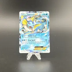 Pokemon TCG - Vaporeon EX - 24/83 - Generations - Ultra Rare (2016) NM - Image 1