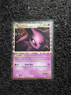 Pokemon Espeon Prime Ultra Rare Holo 81/90 Undaunted Stage 1 2010 100 HP English - Image 1