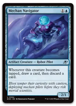 Mechan Navigator #64 (NM) Edge of Eternities EOE Magic MTG - Image 1