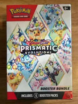 Pokemon TCG Prismatic Evolutions Booster Bundle - New Factory Sealed - Image 1