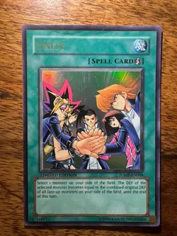 Yugioh Unity - JUMP-EN006 Limited Edition Holo NM/LP - Image 1