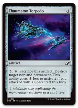 Thaumaton Torpedo #246 (NM) Edge of Eternities EOE Magic MTG - Image 1
