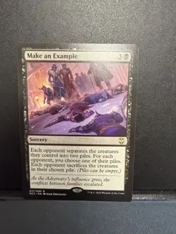 Make an Example Commander: Streets of New Capenna Regular - Image 1