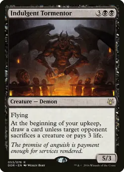 Indulgent Tormentor Nissa vs. Ob Nixilis NM Black Rare MAGIC MTG CARD ABUGames - Image 1