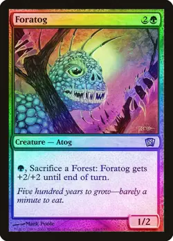 Foratog FOIL 8th Edition PLD Green Uncommon MAGIC THE GATHERING CARD ABUGames - Image 1
