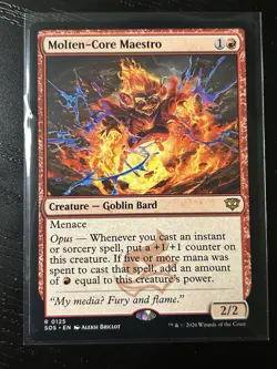 MTG Molten-Core Maestro Secrets of Strixhaven Regular #125 - Image 1