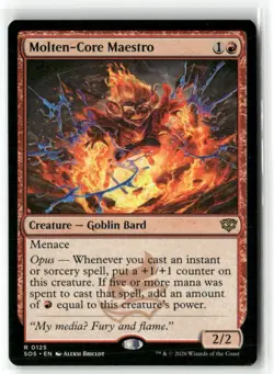 Molten-Core Maestro Secrets of Strixhaven MTG Magic NM Regular - Image 1