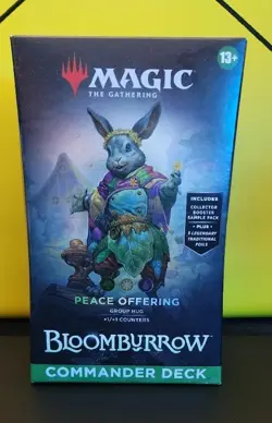 Bloomburrow Commander Deck - Peace Offering MTG Brand New Sealed - Image 1