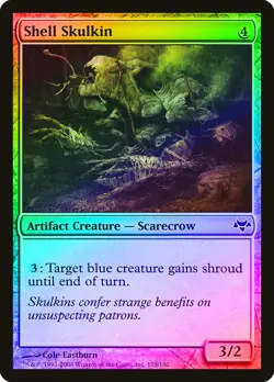 Shell Skulkin FOIL Eventide PLD Artifact Common MAGIC GATHERING CARD ABUGames - Image 1