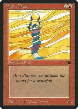 Wall of Heat Legends PLD Red Common MAGIC THE GATHERING MTG CARD ABUGames - Image 1