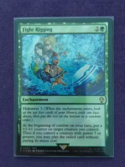Fight Rigging Surge Foil - FIC 0303 NM - MTG Magic - Image 1